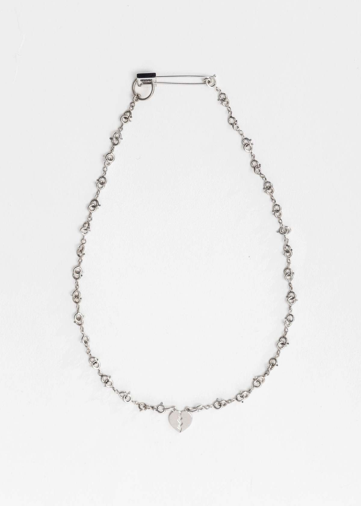 Magliano Micro Broken Heart Necklace - 925 Silver | Garmentory