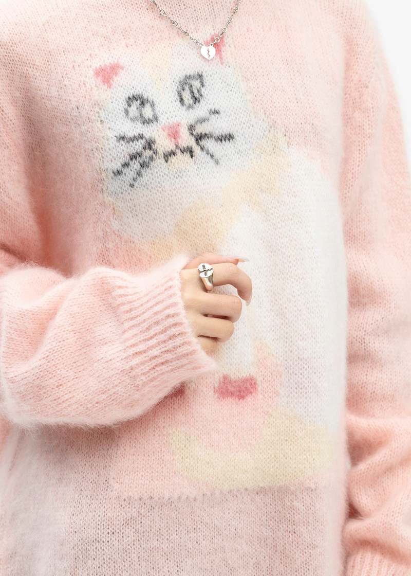 Magliano 925 SILVER MINI BROKEN HEART RING | Garmentory