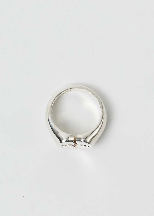 Magliano 925 SILVER MINI BROKEN HEART RING | Garmentory