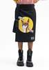 Kidill BLACK KILT SKIRT WHO KILLED BAMBI - BLACK - Thumbnail 8
