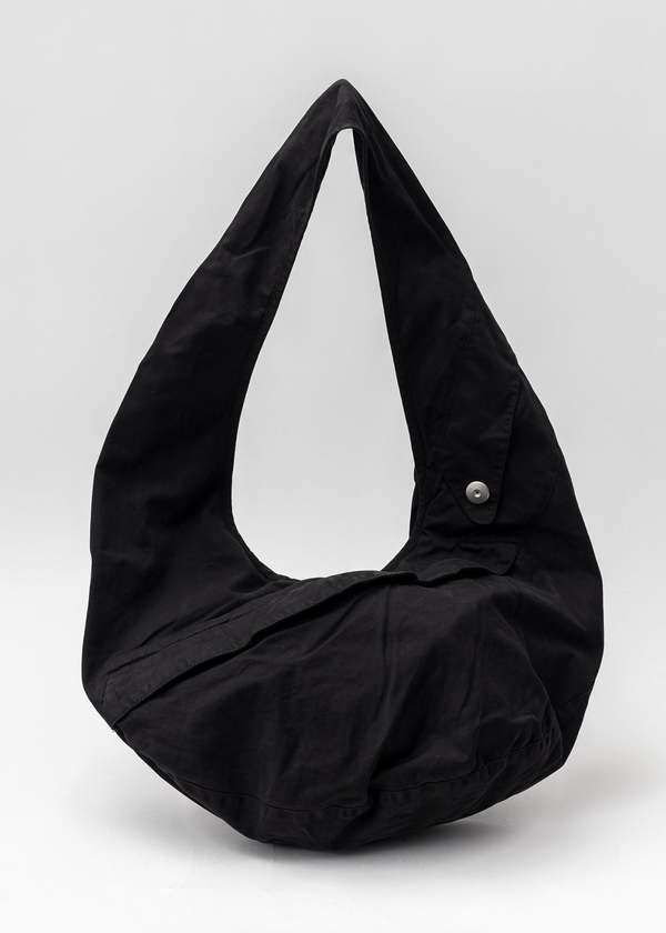 Omar Afridi Pure Dyed Cotton Midi Lidia Bag - Black | Garmentory