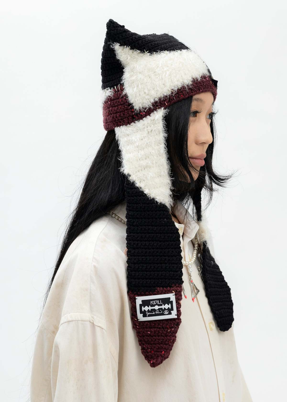 Kidill WHO KILLED BAMBI HAND KNIT BEANIE - Multi | Garmentory