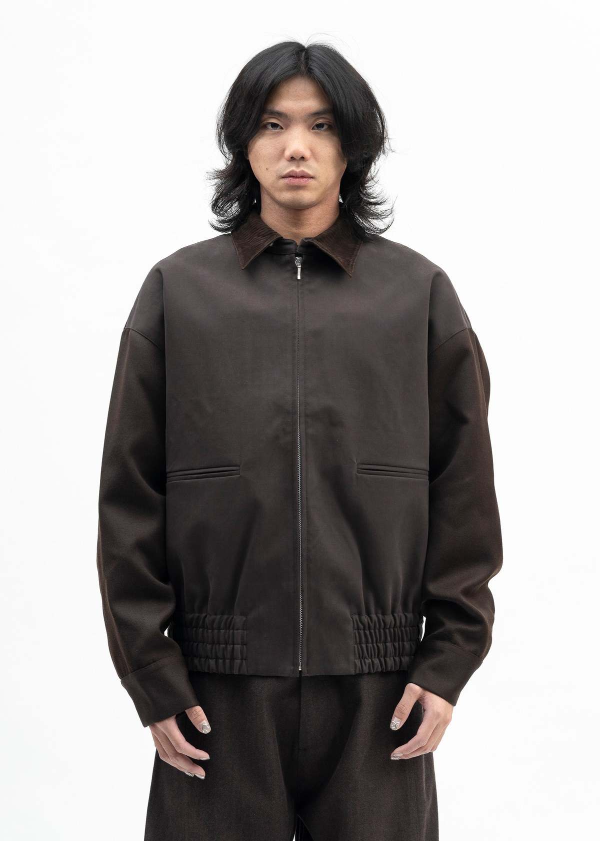 Omar Afridi Brushed Double Twill Noto Blouson - Multi