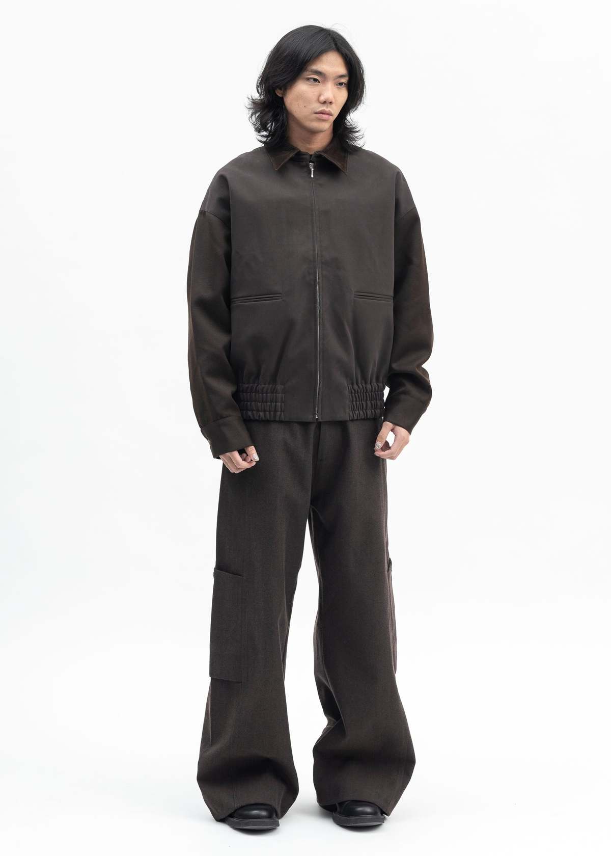 Omar Afridi Brushed Double Twill Noto Blouson - Multi | Garmentory