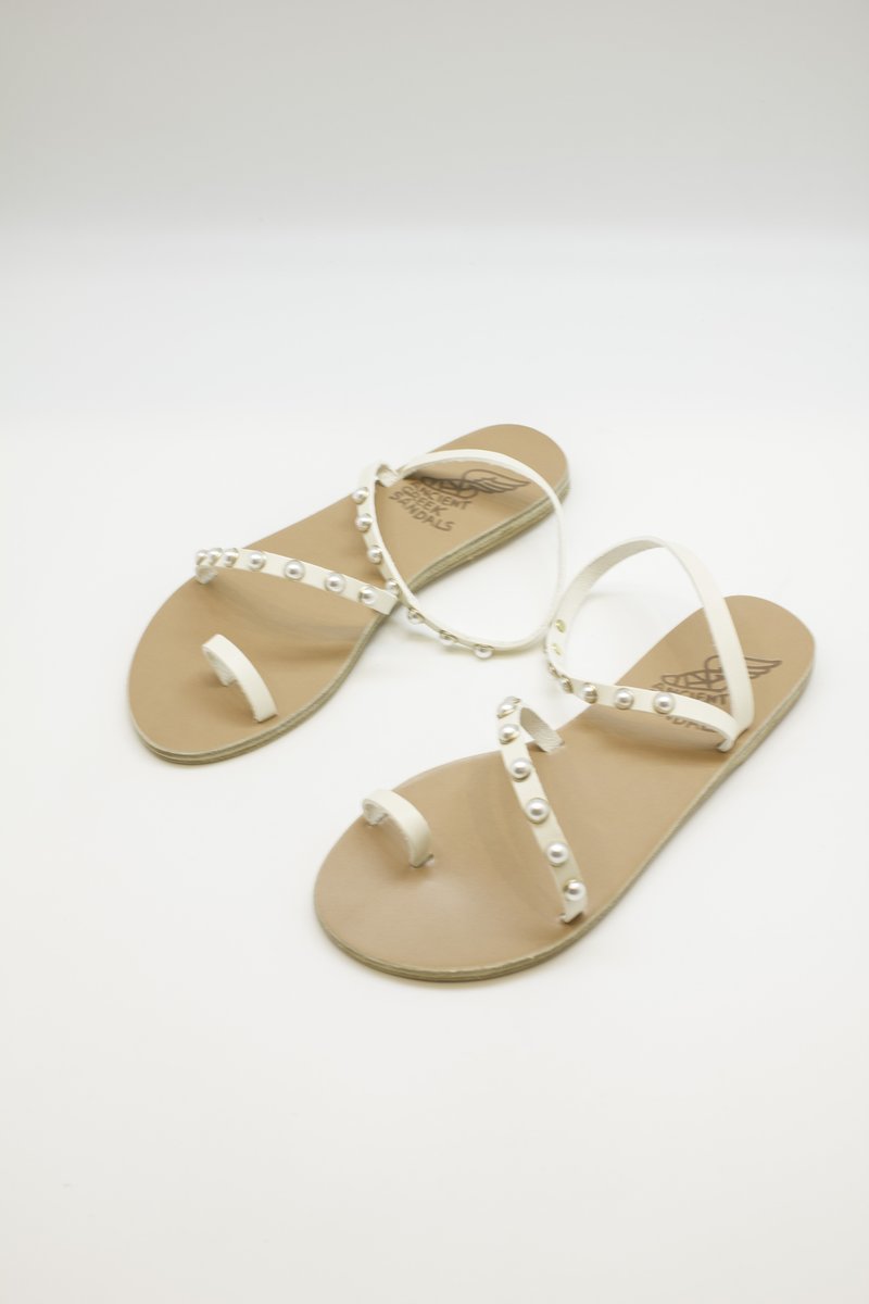 Ancient Greek Sandals Apli Eleftheria Pearls Garmentory