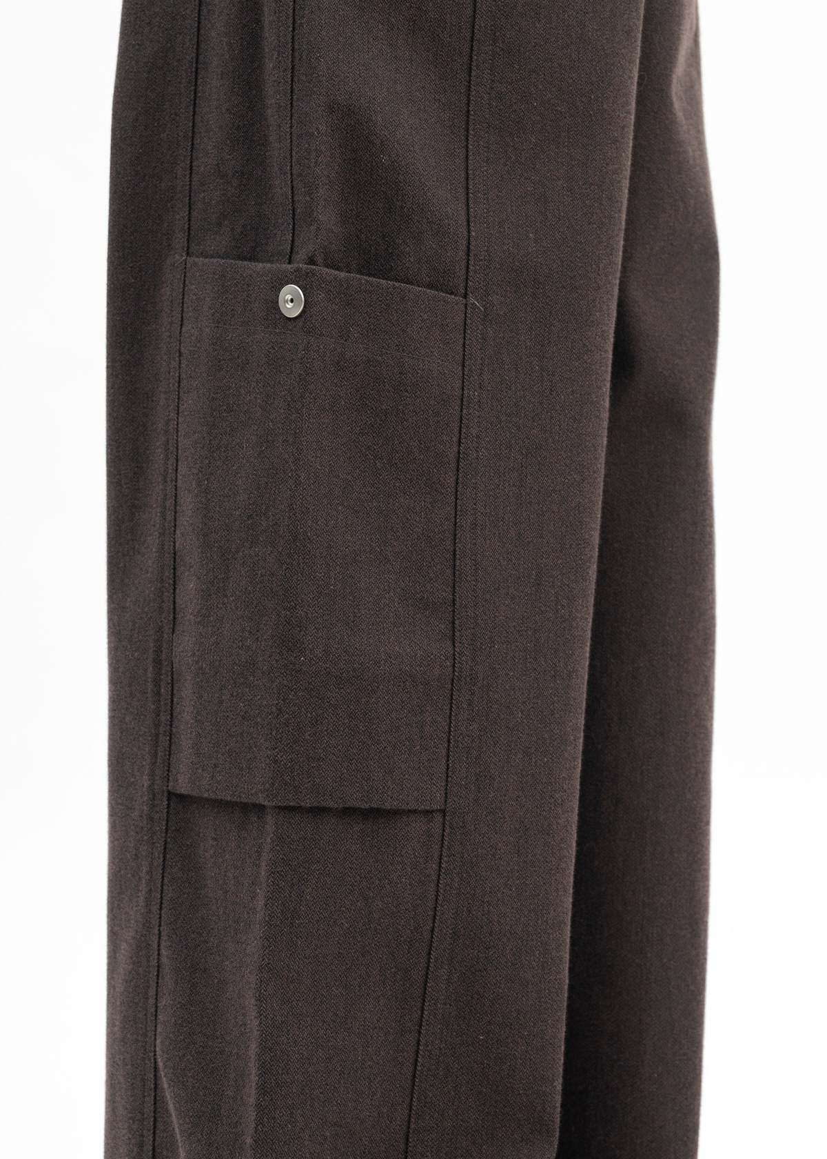 omar afridi Panelled Bontan Trousers