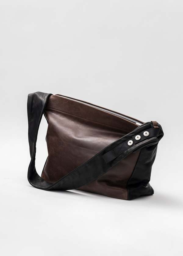 Omar Afridi MIX OILY COW HIDE OSCAR BAG - Multi | Garmentory