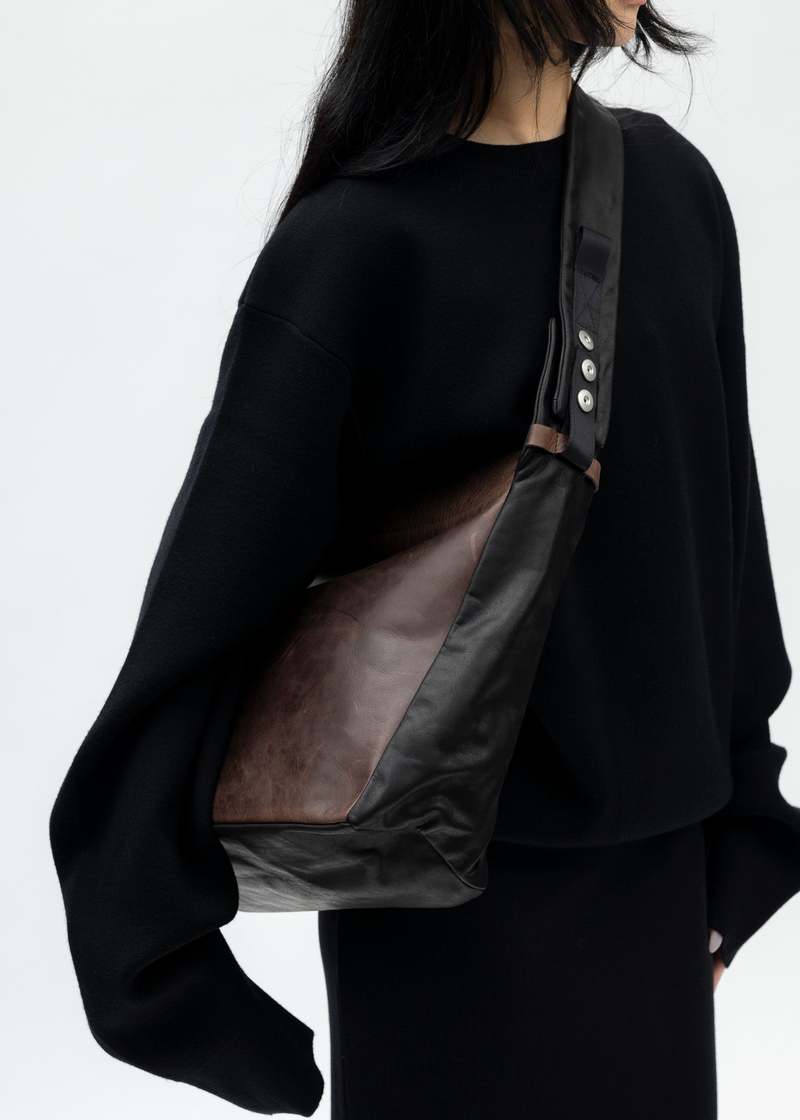 Omar afridi OSCAR BAG レザーメッセンジャーバッグ