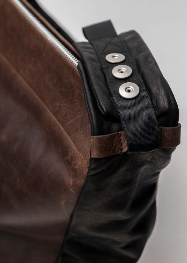 Omar Afridi MIX OILY COW HIDE OSCAR BAG - Multi | Garmentory