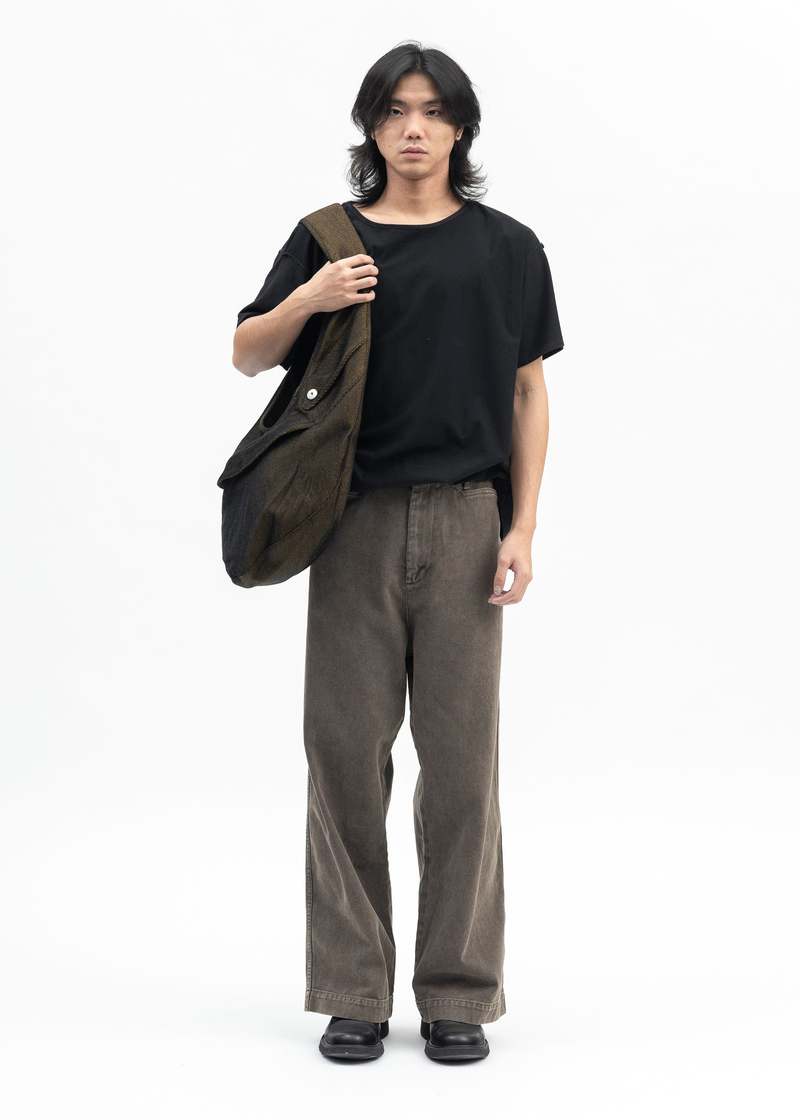 バッグ Omar Afridi midi lidia bag yellow 24aw omar afridi MIDI LIDIA BAG（MIDI LIDIA BAG / YELLOW TWILL