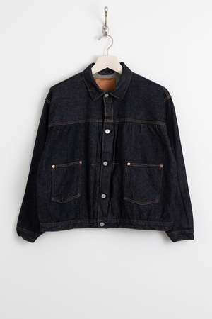 KAPTAIN SUNSHINE Denim Tracker 2P Jacket - Indigo One Wash