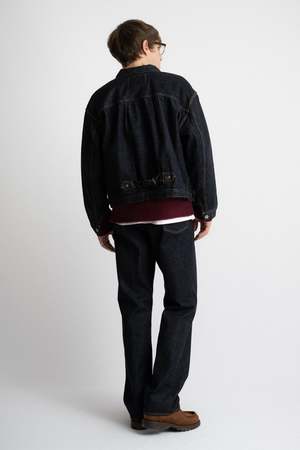 KAPTAIN SUNSHINE Denim Tracker 2P Jacket - Indigo One Wash