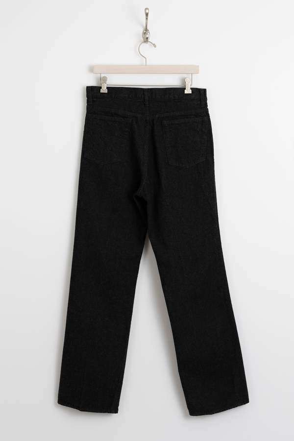 KAPTAIN SUNSHINE Skate Shoecut Denim Pants - Black One Wash