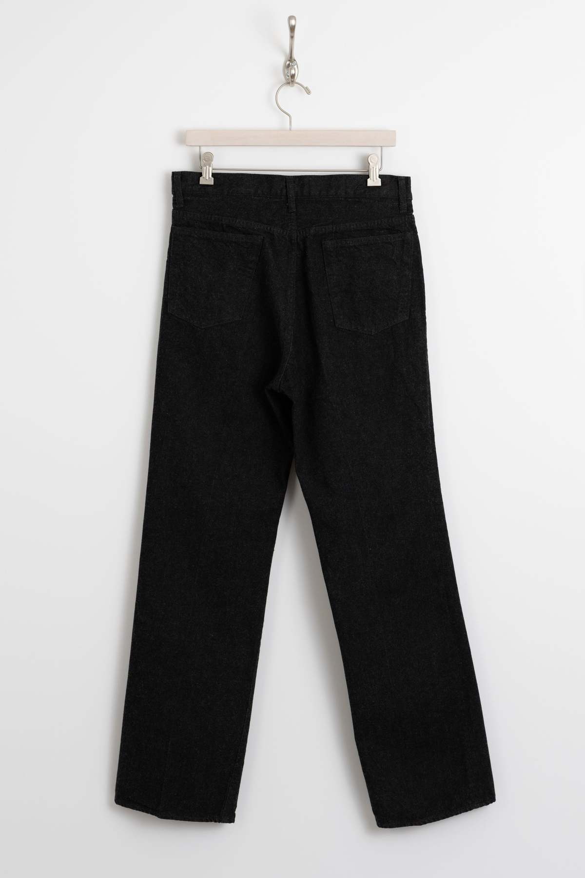 KAPTAIN SUNSHINE Skate Shoecut Denim Pants - Black One Wash