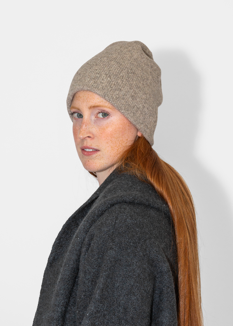 Lauren Manoogian Double Beanie - Dust | Garmentory