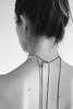 Annika Inez Tube Collar w/ String - Silver - Thumbnail 3