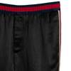 Sundazed Satin Weave Acatate Embroidered Grosgrain Stripe Joggers - Black - Thumbnail 4