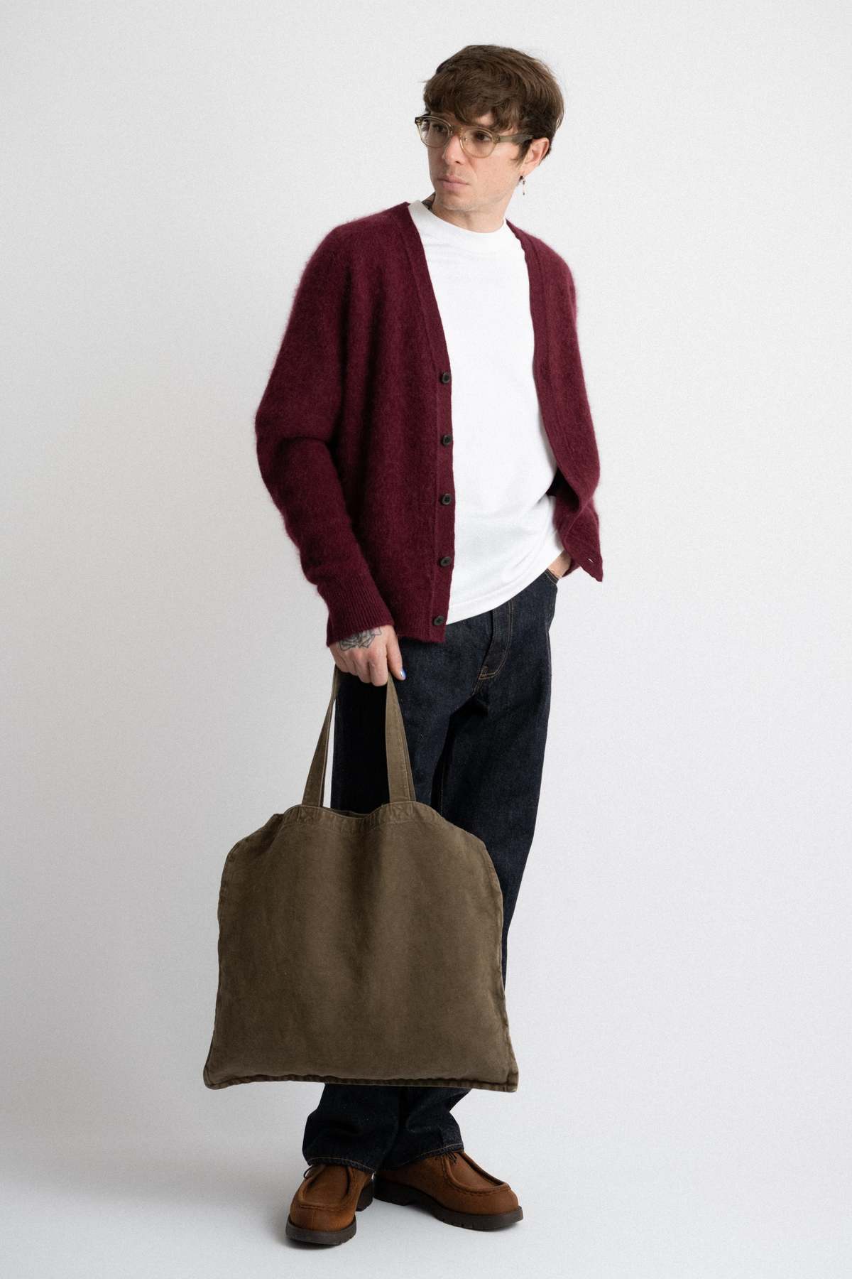 バッグ KAPTAIN SUNSHINE Market Bag FADE BROWN Market-Bag-Fade-Brown-