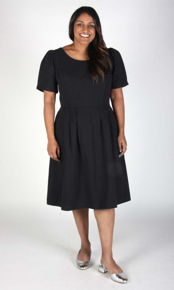 Birds of North America Crag Martin Dress - Black