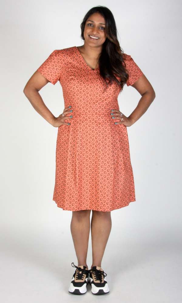 Birds of North America Fruit Dove Dress - Berry Sheaf