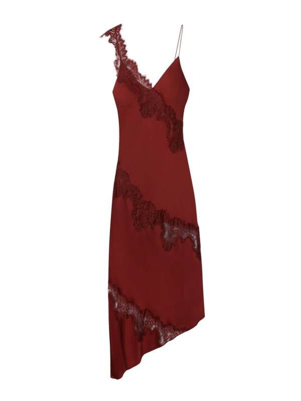 chinese dress ladies Stella Draped Slinky Maxi Dress - Mocha Ombre main image 1