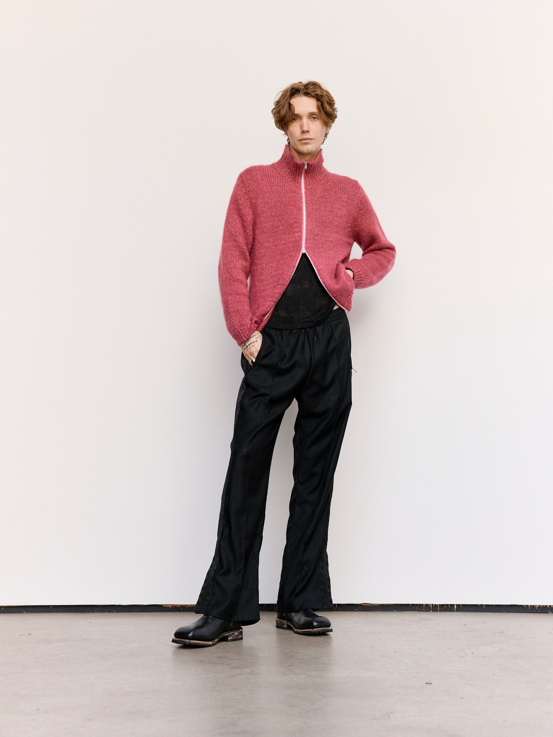OUR LEGACY｜JACKETS (Float Funnel Uncut Ruby Softest Moh Our Legacy - Float Funnel Uncut Ruby Softest Mohair Silk