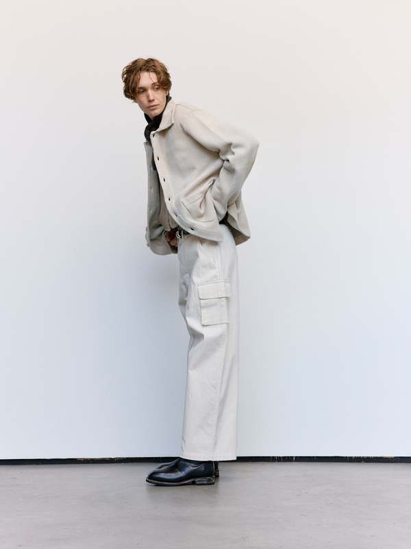 Our Legacy Mount Cargo - Ecru Canal Stripe | Garmentory