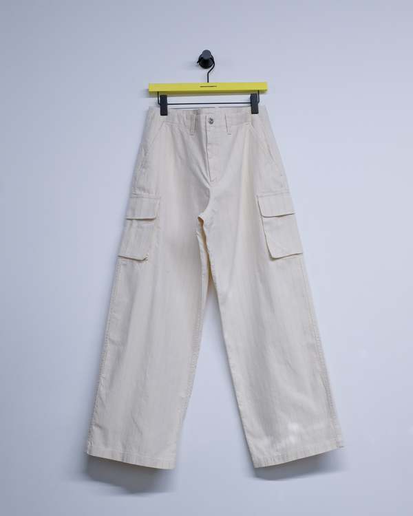 Our Legacy Mount Cargo - Ecru Canal Stripe | Garmentory