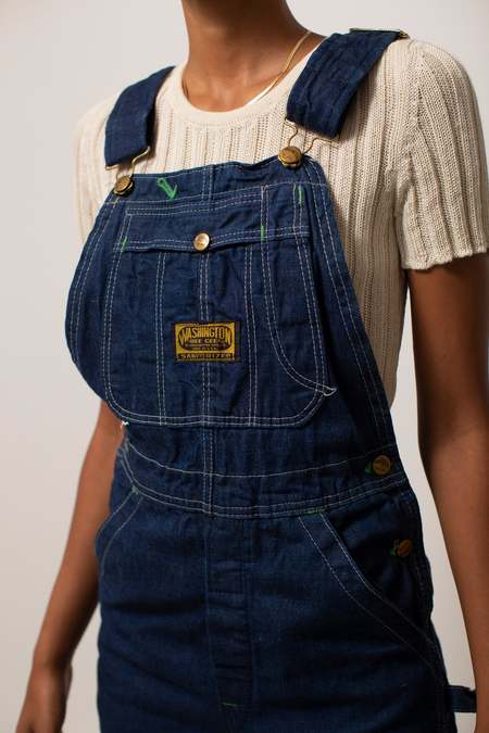 〜70s KEY Vintage Hickory Stripe Overalls Vintage Key Hickory Stripe Overalls | Garmentory