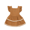 Kids Donsje Gine Dress - Rose Brown - Thumbnail 1