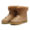 Kids Donsje Pleun Boots - Beige Leather - Thumbnail 1