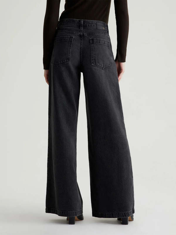 AG Jeans Stella Low Slung Palazzo Jean - Overnight