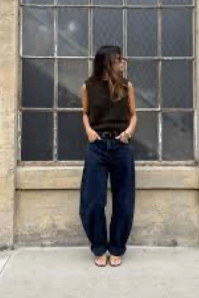 FRAME Denim The Bubble Jeans Dorado