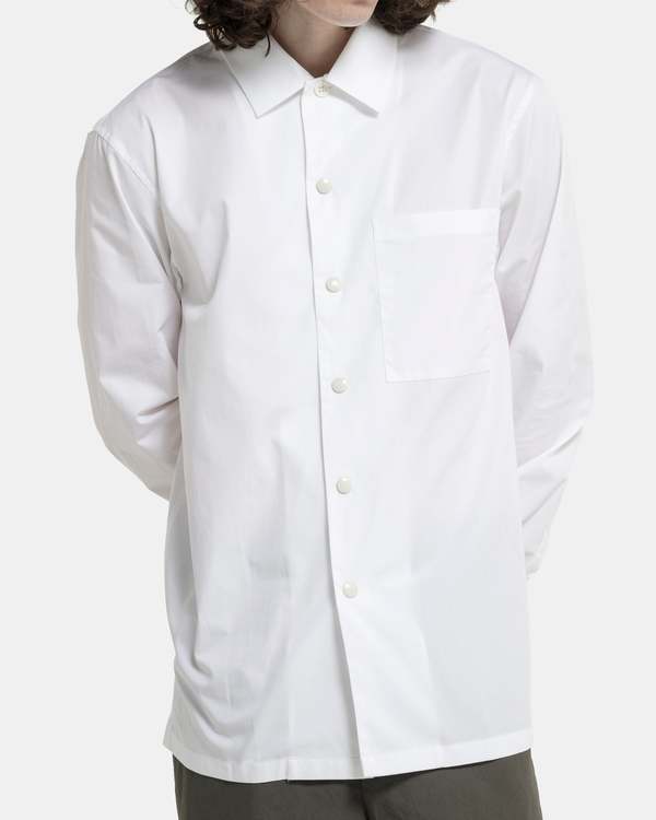 DRIES VAN NOTEN ボタンダウンコットンシャツ ホワイト 46 Cotton shirt in white - Dries Van Noten | Mytheresa