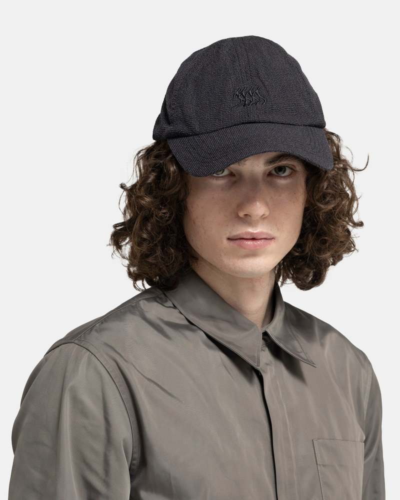 COMMON DIVISOR Foursome Embroidery Cap - Black
