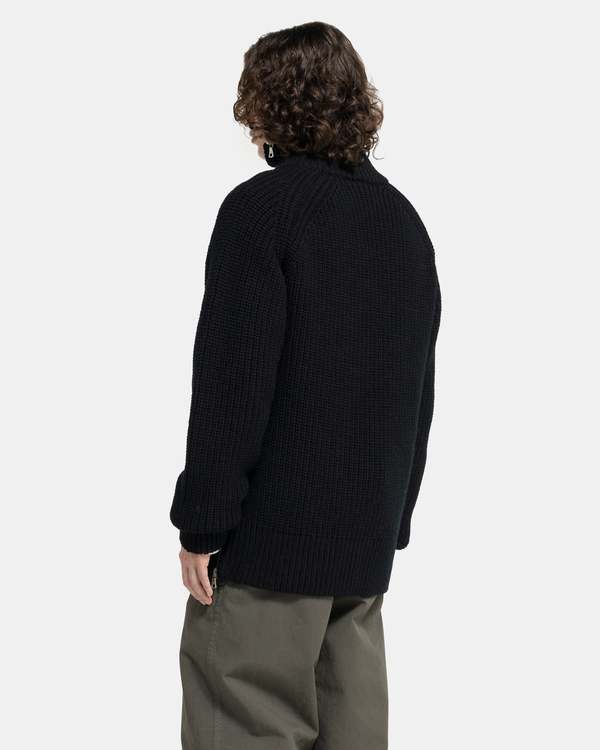 Dries Van Noten Monty Sweater - Black | Garmentory
