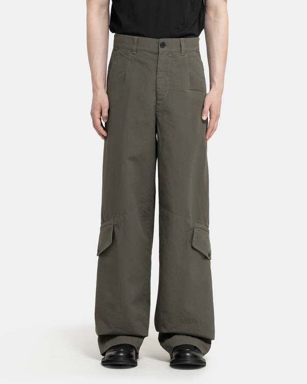 Dries Van Noten Paxford GD Pants - Grey | Garmentory