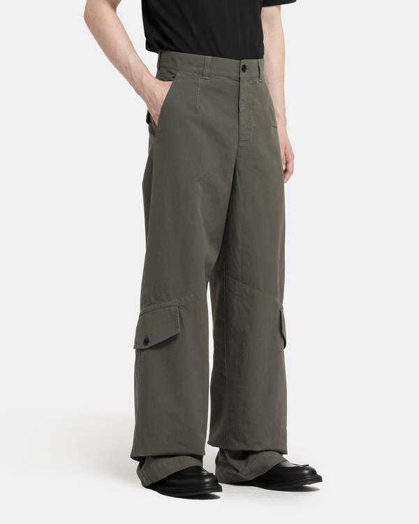 Dries Van Noten Paxford GD Pants - Grey | Garmentory