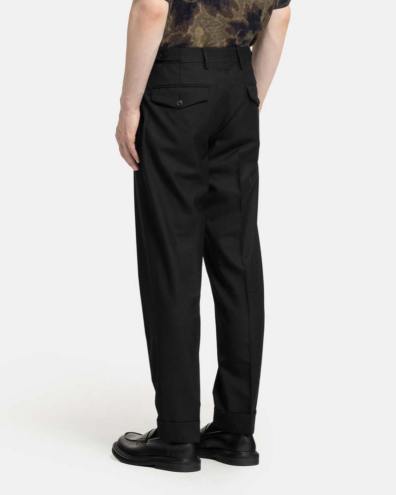 dries van noten philip フィリップパンツ　スラックス Dries Van Noten Philip Pants - Black | Garmentory