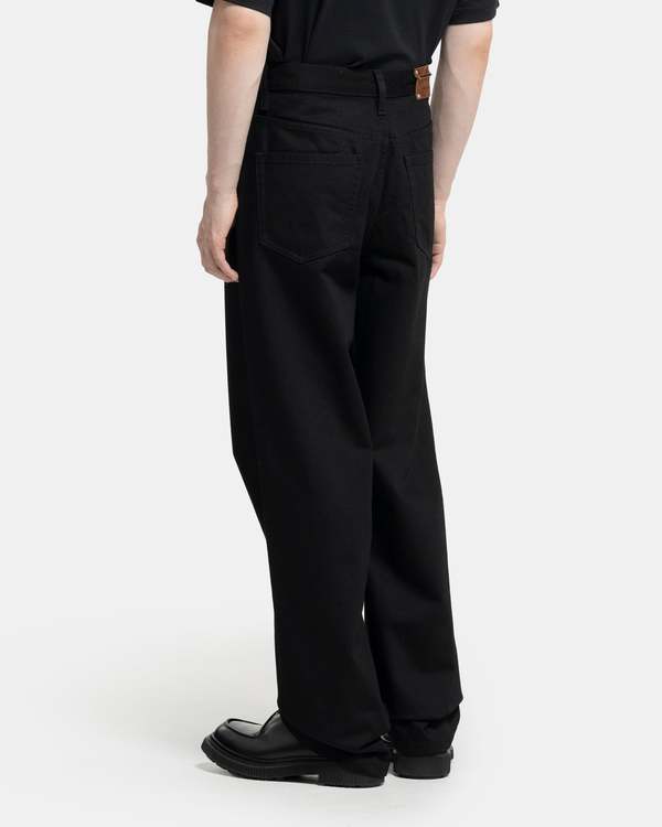 Dries Van Noten Pine Pants - Black | Garmentory