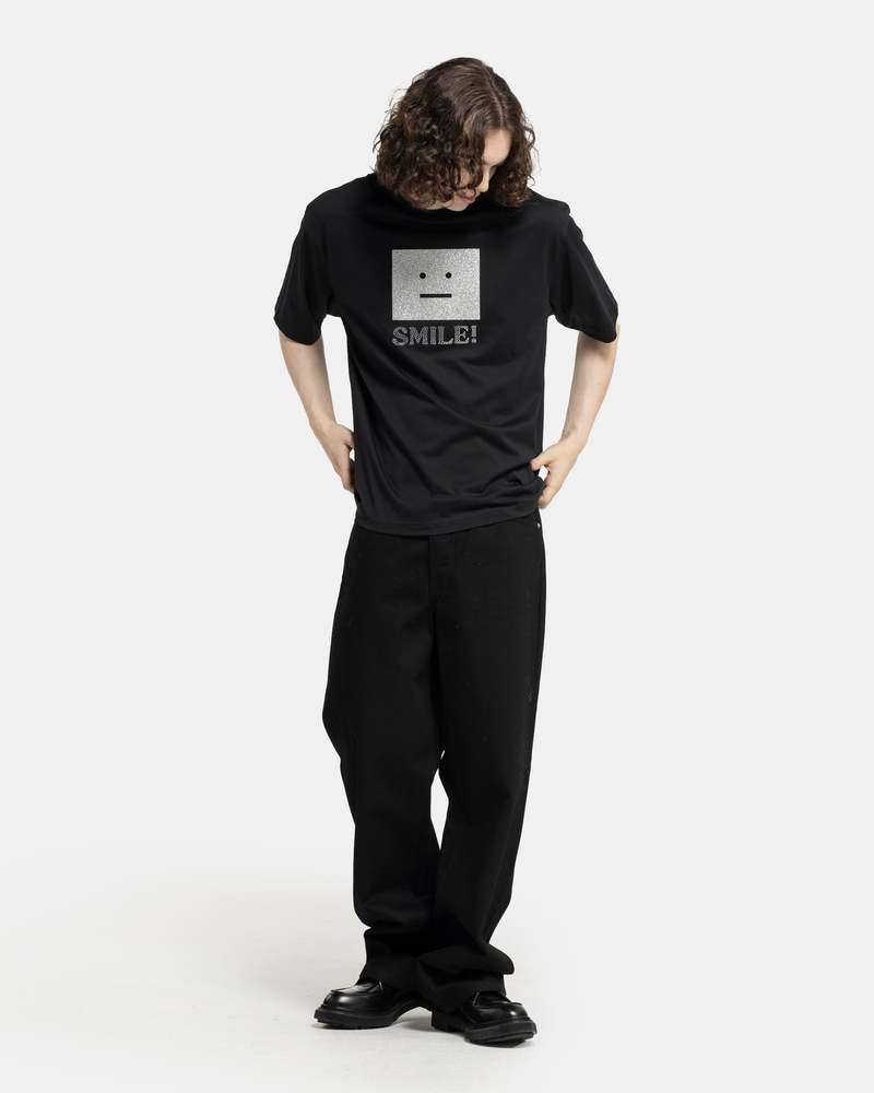 (アクネ) Acne Studios Face Smile ロゴ Tシャツ CL0286 アクネ) Acne Studios Face Smile ロゴ Tシャツ CL0286 (Acne