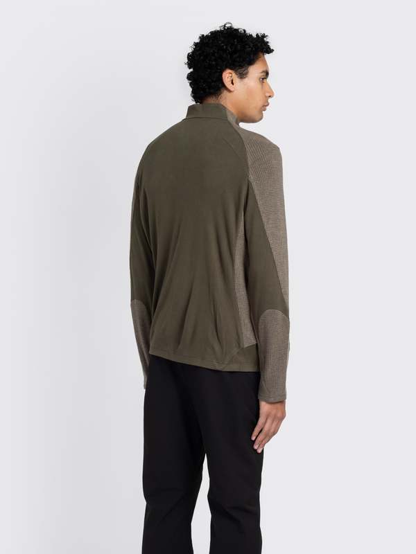 POST ARCHIVE FACTION (PAF) Right Fleece - Olive Green | Garmentory