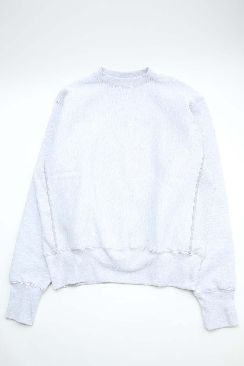 Camber #234 12 oz. Cross Knit Crewneck Sweatshirt - Grey