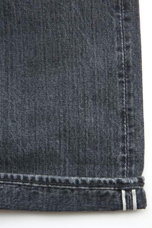Orslow 105 Standard Selvedge - Black Denim Stone Orslow 105 Standard Selvedge - Black Denim Stone