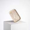 AndJacob Small Bathroom Tray - Travertine Marble Cream - Thumbnail 1