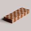 Siafu Home Handloomed Checkered Placemats - Brown - Thumbnail 3
