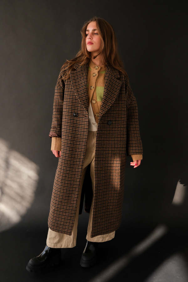 Rita Row CEDAR COAT - CHECKERED | Garmentory