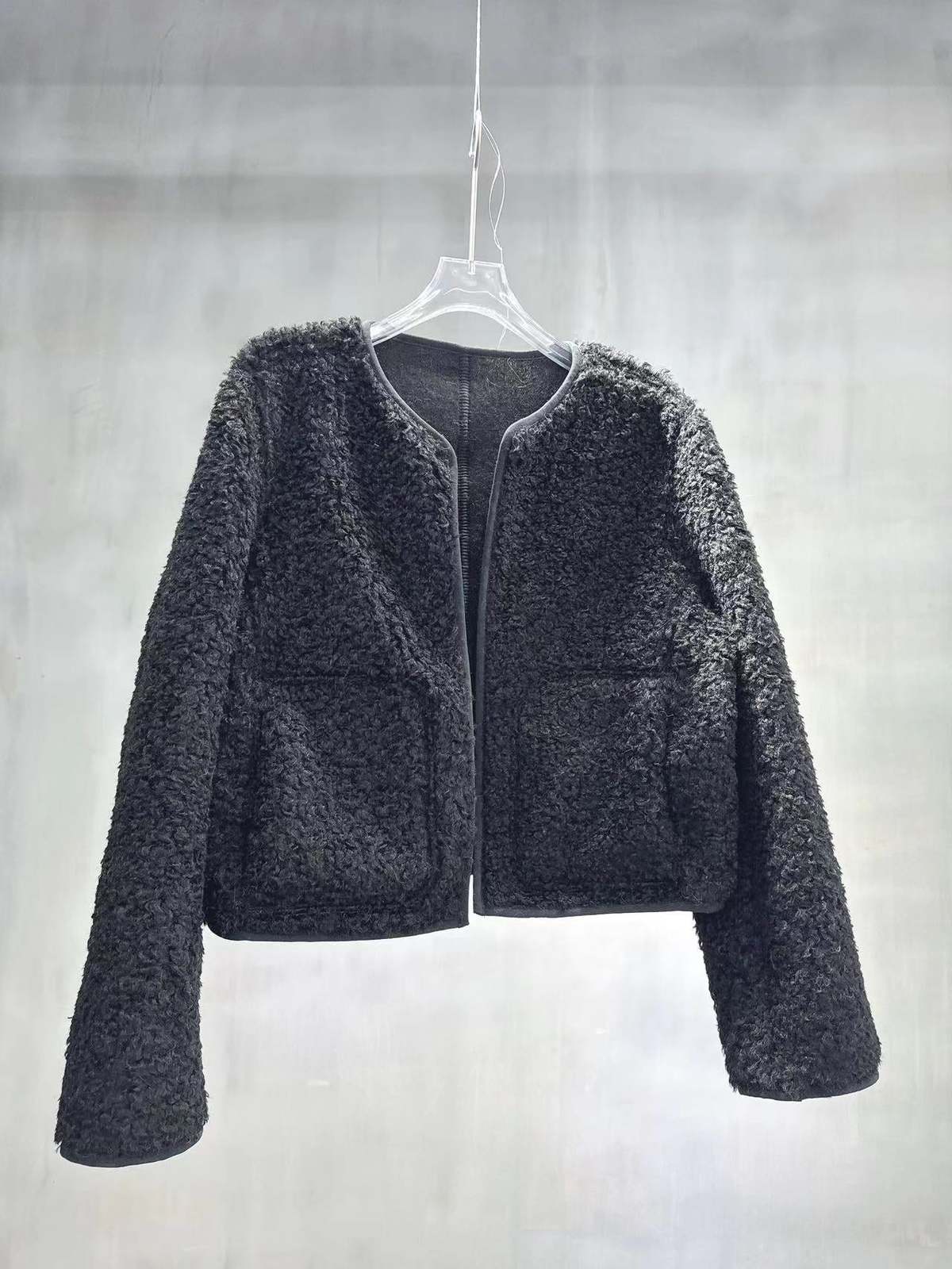 【MOLLIOLLI】KIM REVERSIBLE CARDIGAN JACKET (3COLORS) MOLLIOLLI Kim Reversible Cardigan Jacket - Vanilla | Garmentory