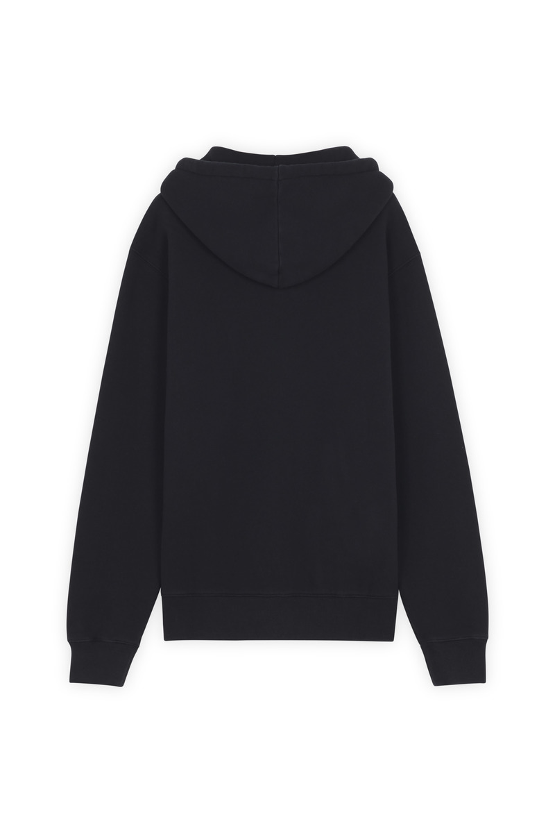 パーカー・フーディ MAISON KITSUNE Handwriting Comfort Zip-up Hood Black Maison Kitsuné Handwriting Comfort Zipped Hoodie - Black
