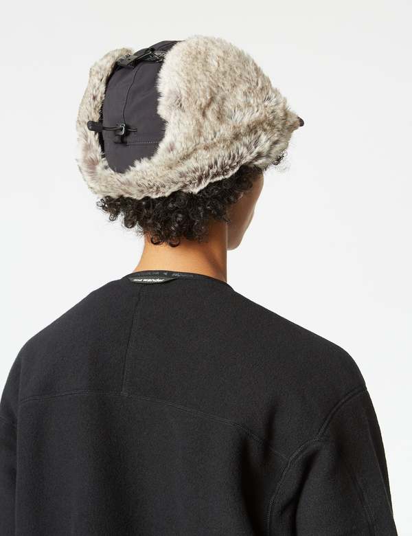 【2024AW】Chapeau d' O Wool Blend Boa Cap outbound-cap-heathered-gray-